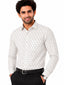 Men's Printed Regular Fit Semi Formal Shirt | Premium | 100% Cotton | Full Sleeves | Single Chest Pocket