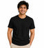 Clothizen Men's Premium 100% Cotton Solid T-Shirt | Black | Round Neck| Half Sleeves | Regular Fit | 180 GSM | Bio-Washed