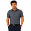 Men's Checkered Regular Fit Formal Shirt | Slate Grey with Self Checks | Premium | Pure Cotton | Half Sleeves | Single Chest Pocket