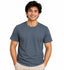 Clothizen Men's Premium 100% Cotton Solid T-Shirt | Grey | Round Neck| Half Sleeves | Regular Fit | 180 GSM | Bio-Washed