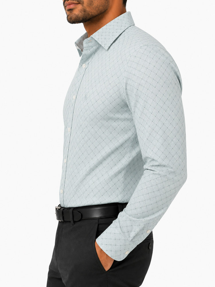 Men's Striped Smart Fit Semi Formal Shirt | Cream | Premium | 100% Cotton | Full Sleeves | Single Chest Pocket