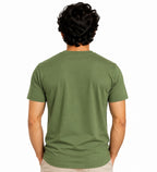 Clothizen Men's Premium 100% Cotton Solid T-Shirt | Black | Round Neck| Half Sleeves | Regular Fit | 180 GSM | Bio-Washed