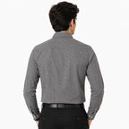 Men's Printed Regular Fit  Semi Formal Shirt | Premium | 100% Cotton | Full Sleeves | Single Chest Pocket