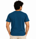 Clothizen Men's Premium 100% Cotton Solid T-Shirt | Black | Round Neck| Half Sleeves | Regular Fit | 180 GSM | Bio-Washed