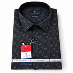 Men's Printed Regular Fit Semi Formal Shirt | Premium | 100% Cotton | Full Sleeves | Single Chest Pocket