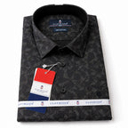 Men's Printed Regular Fit Semi Formal Shirt | Premium | 100% Cotton | Full Sleeves | Single Chest Pocket