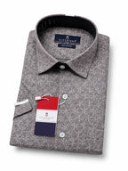 Men's Printed Slim Fit Semi Formal Shirt | Premium | 100% Cotton | Half Sleeves | Single Chest Pocket